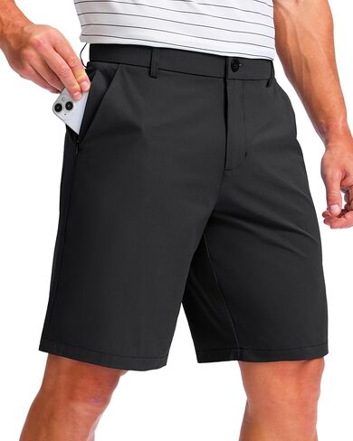 Men's Golf Shorts 7"/ 9"/ 11" Inseam with 5 Pockets Lightweight Stretch Quick Dry Casual Dress Hybrid Short for Men in Kuwait