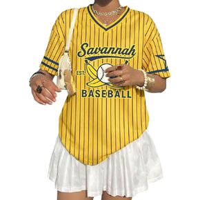Baseball Jersey Shirts Baseball Shirt Women Quick-Dry Game Day Fan T-Shirt Funny Ballgame Graphic Short Sleeve Tee Tops in Saudi Arabia