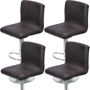 Eco-Ancheng Bar Stool Covers Set of 2 Counter Height Bar Stool Cover Swivel Bar Stools Slipcovers Stretch Pub Counter Stool High Back Chair Cover Counter Stool Bar Chair Covers for Kitchen Bar Cafe,05 in Saudi Arabia