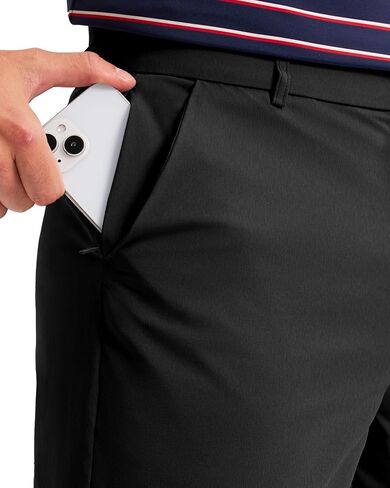 Men's Golf Shorts 7"/ 9"/ 11" Inseam with 5 Pockets Lightweight Stretch Quick Dry Casual Dress Hybrid Short for Men in Kuwait
