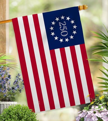 America 250 Flag Betsy Ross Independence Day Wall Tapestry House Banner Canvas Prints Yard Sign Textile Woven Fabric Poster USA 250th Anniversary Merchandise Decoration Gift in Saudi Arabia