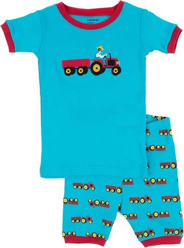Kid's Car, Truck & Boat Short Pajamas in Kuwait