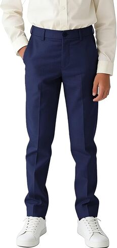 Boys' Dress Pants Kids Wedding Suit Pants Boys School Uniform Pants Trousers for Golf Play & Outdoor Adjust Waist in Kuwait