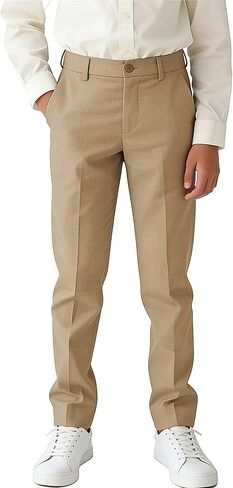 Boys' Dress Pants Kids Wedding Suit Pants Boys School Uniform Pants Trousers for Golf Play & Outdoor Adjust Waist in Kuwait