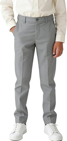 Boys' Dress Pants Kids Wedding Suit Pants Boys School Uniform Pants Trousers for Golf Play & Outdoor Adjust Waist in Kuwait