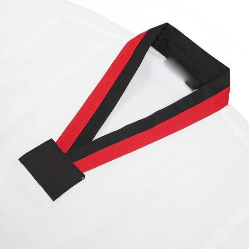 SUNGOOYUE Training Karate Gi Polyester Cotton Taekwondo Dobok Uniform Soft Breathable Flexible Fit for Kids Youth Beginners Martial Arts Practice S Size for Wrist Circumference (S Size) in Kuwait
