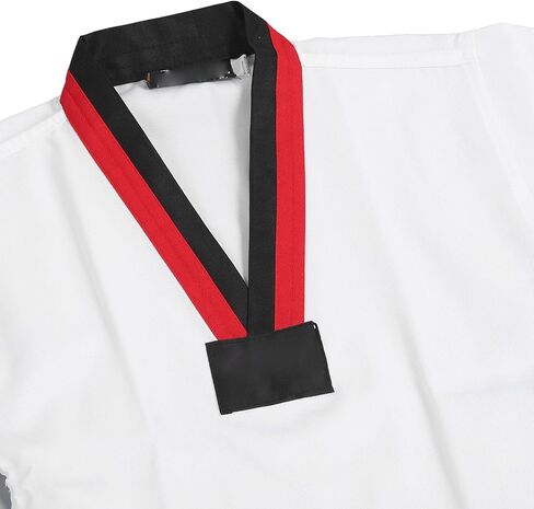 SUNGOOYUE Training Karate Gi Polyester Cotton Taekwondo Dobok Uniform Soft Breathable Flexible Fit for Kids Youth Beginners Martial Arts Practice S Size for Wrist Circumference (XS) in Kuwait