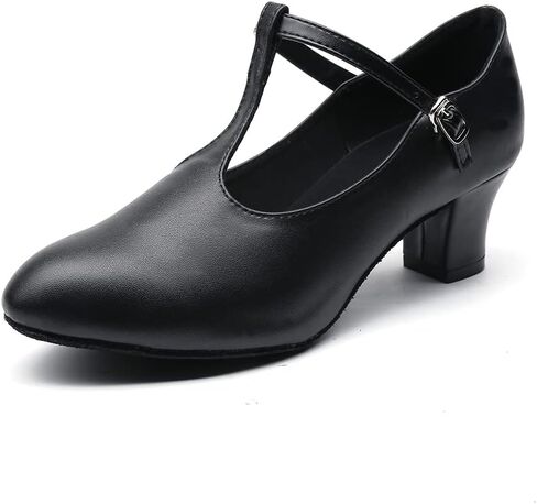 MSMAX Girls Latin Shoe Women's Professional Leather Ballroom Modern Character Dance Wedding Pump Shoes in Kuwait