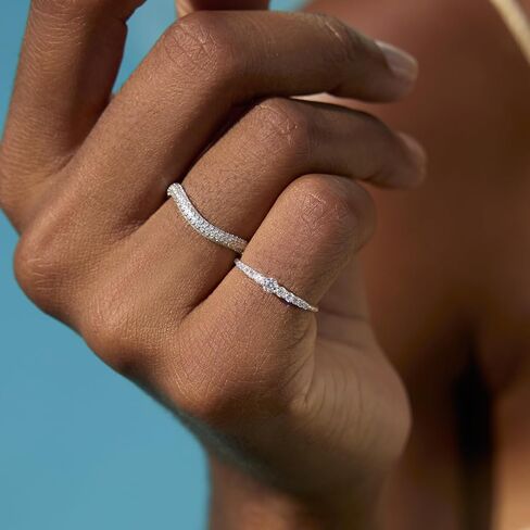STORYJEWELLERY خاتم الخنصر، خواتم الوعد لها، خاتم فضي، خواتم الخطوبة للنساء، خواتم الزفاف للنساء in Kuwait