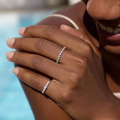 STORYJEWELLERY خاتم الخنصر، خواتم الوعد لها، خاتم فضي، خواتم الخطوبة للنساء، خواتم الزفاف للنساء in Kuwait