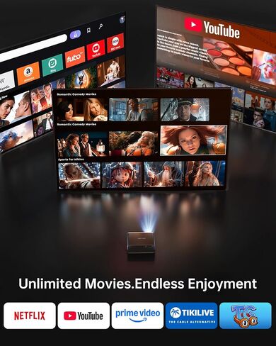 TOPTRO Video Projector for Home Theater in Saudi Arabia