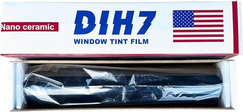 Nano Ceramic Window Film Roll 99% UV Protection, 94–98% IR Rejection, 75% TSER, No Signal Interference, Scratch Resistant, Easy Shrink, Professional Grade 20 inches and 100 feet in Saudi Arabia