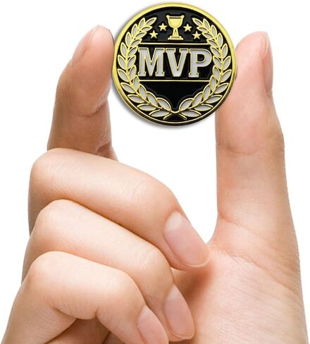 10/20/50/100Pcs Goat Trophy MVP Award Pins Bulk -Alloy MVP Softball Baseball Football Soccer Team Sports Gifts Fans Championship Badges Pin Souvenir Gifts in Saudi Arabia