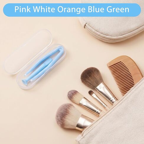 JJUNW 5Pcs Contact Lens Applicator Tool, Contacts Lens Remover Tools, Soft Contacts Len Removers Tools Portable Tweezers With Softs Tip, Eye Contact Remover Tool For Hard And Soft Lenses in Kuwait