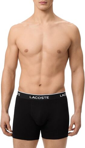 Lacoste Men's Cotton Stretch Essentials Boxer Briefs, 7-pack in Saudi Arabia