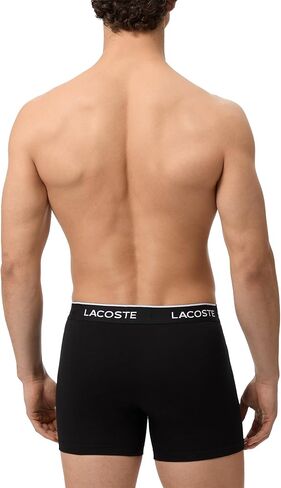 Lacoste Men's Cotton Stretch Essentials Boxer Briefs, 7-pack in Saudi Arabia