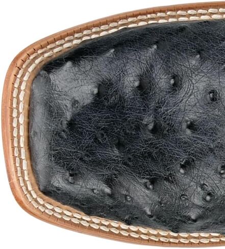 Tony Lama Mens Blaine 11 بوصة Ostrich Square Toe كاجوال أحذية منتصف الساق - رمادي - مقاس 14 D in Kuwait