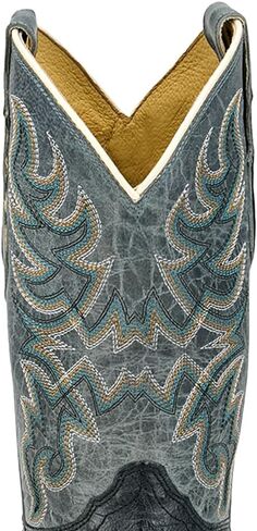 Tony Lama Mens Blaine 11 بوصة Ostrich Square Toe كاجوال أحذية منتصف الساق - رمادي - مقاس 14 D in Kuwait