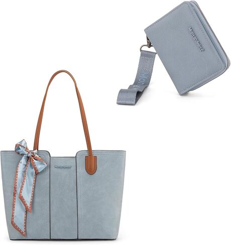 Montana West Women Tote Bag and Small Wallet Sets in Kuwait