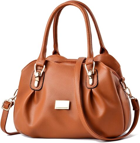 NICOLE & DORIS Womens Designer Handbag Stylish Top Handle Handbags Soft PU Leather Shoulder Bags Crossbody Bag in Saudi Arabia