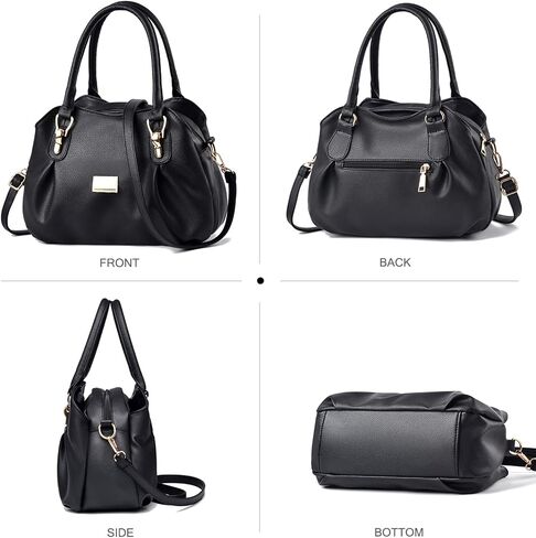 NICOLE & DORIS Womens Designer Handbag Stylish Top Handle Handbags Soft PU Leather Shoulder Bags Crossbody Bag in Saudi Arabia