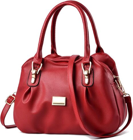NICOLE & DORIS Womens Designer Handbag Stylish Top Handle Handbags Soft PU Leather Shoulder Bags Crossbody Bag in Saudi Arabia