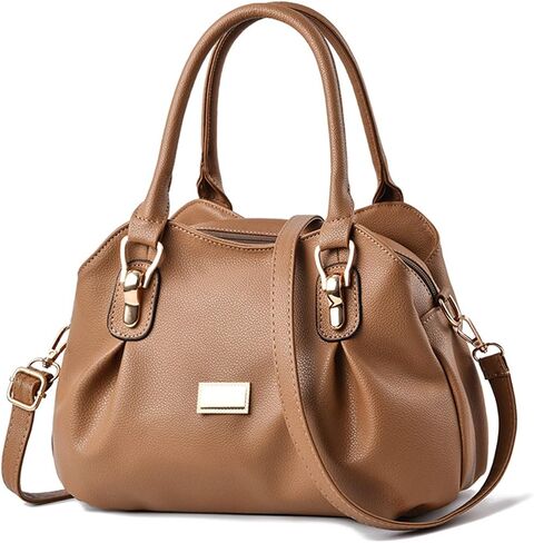 NICOLE & DORIS Womens Designer Handbag Stylish Top Handle Handbags Soft PU Leather Shoulder Bags Crossbody Bag in Saudi Arabia
