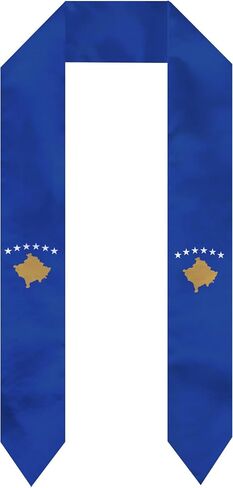 National Graduation Sash/Stole Unisex Country Flag Graduation Sash/Scarf for International Study Abroad in Saudi Arabia