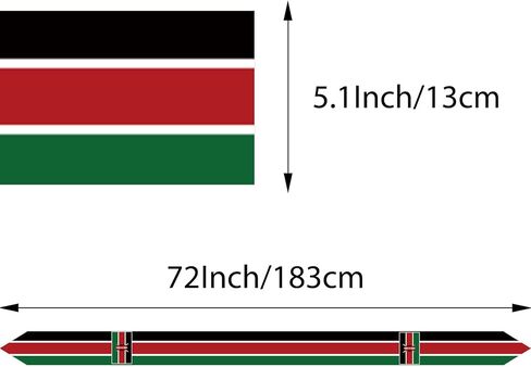 National Graduation Sash/Stole Unisex Country Flag Graduation Sash/Scarf for International Study Abroad in Saudi Arabia