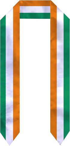 National Graduation Sash/Stole Unisex Country Flag Graduation Sash/Scarf for International Study Abroad in Saudi Arabia