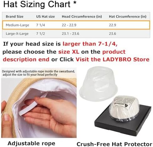 2Pack Beige Straw Trilby Fedora Hat 7 1/4, Adjustable, fit 56-58cm in Kuwait