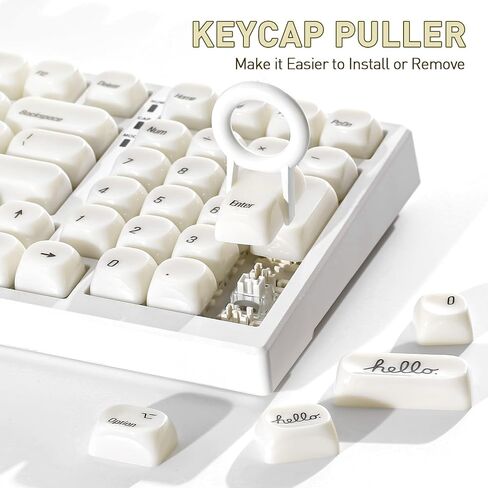 Yunzii 140 Keys MOA Keycaps ، Dye-Subsion PBT Custom keycap set for moa profile ، ceycap purple tradient capt for mx switches mechanical gaming keyboard (purple) in Kuwait