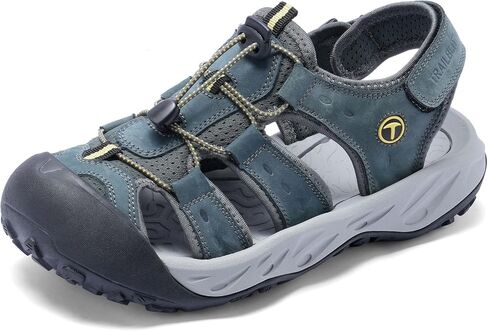 Men's Sandals Closed Toe Hiking Sport Sandals Casual Non Slip Lightweight Summer Outdoor for Walking Camping Fishing in Saudi Arabia