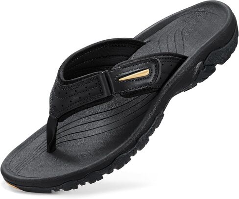 ZURIN Mens Flip Flops Beach Sandals for Men with Arch Support，Comfortable Summer Beach Thong Sandals Slip On Footwear for Sports Pool Walking Indoor Outdoor in Saudi Arabia