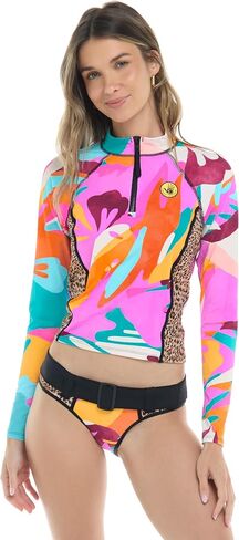 قفاز الجسم النسائي هيت على قميص قصير الأكمام من Rashguard in Kuwait