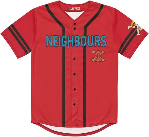 Netflix One Piece Jersey Straw Hat Neighbours - Officially Licensed in Kuwait
