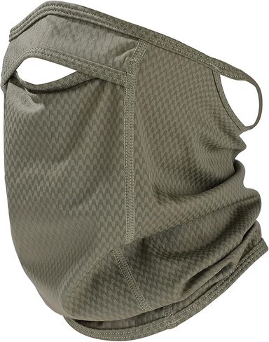 Sun Protection Face Mask with Neck Cover, Cooling Breathable Ear Loop Neck Gaiter for Fishing Cycling Running in Saudi Arabia
