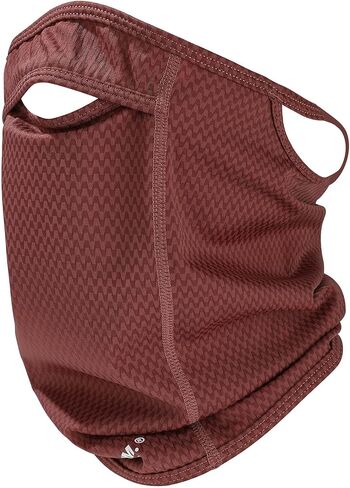 Sun Protection Face Mask with Neck Cover, Cooling Breathable Ear Loop Neck Gaiter for Fishing Cycling Running in Saudi Arabia