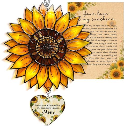 Butterfly Mom Memorial Acrylic Suncatcher Ornament, Loss of Mom Memorial Gifts, Butterflies Memorial Sympathy Gifts, Butterflies Remembrance Window Hangings, Butterfly Gifts for Women in Saudi Arabia