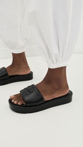 شبشب نسائي رياضي ذو نعل T مزدوج من Tory Burch in Kuwait