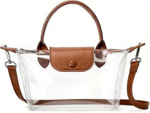 Clear Bag for Stadium Events, Small Crossbody Purse for Concerts, Sports Events World Cup, Durable Waterproof in Kuwait