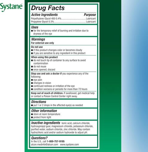 Systane Eye Lubricant 1 oz.Eye Drops, 1 Ct in Kuwait