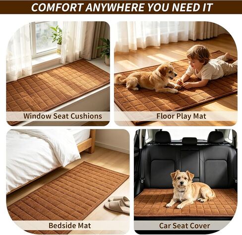 Couch Covers for Dogs Washable, 27.6"x70.9" Non Slip Couch Covers for Loveseat Sofa Pet Friendly, Soft Fuzzy Sofa Covers for Pet, Dog Couch Cover Furniture Protector(1PC,Dark Brown) in Saudi Arabia