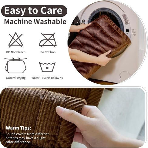Couch Covers for Dogs Washable, 27.6"x70.9" Non Slip Couch Covers for Loveseat Sofa Pet Friendly, Soft Fuzzy Sofa Covers for Pet, Dog Couch Cover Furniture Protector(1PC,Dark Brown) in Saudi Arabia