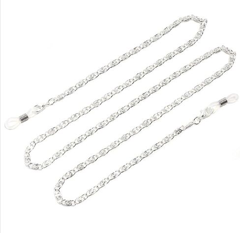 AINIFU Eyeglasses Chain Metal Eye Glasses Holders Around Necklace for Reading Glasses Sunglass Beaded Chains for Men Women in Saudi Arabia