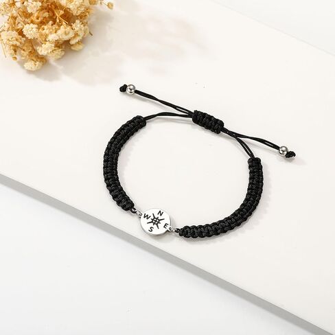 P. BLAKE Class of 2026 Graduation Gift for Her/Him, Adjustable Compass Bracelet Grad Comes in Cap Box with Cards for College/High School/Middle School/Primary School in Saudi Arabia