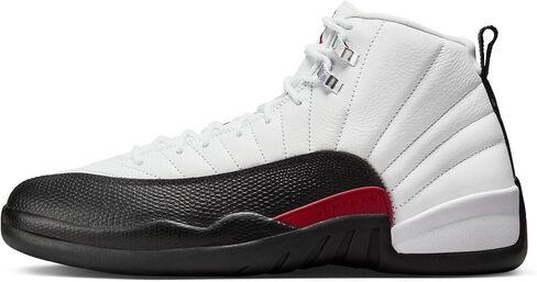 Jordan Men's 12 Retro Taxi Flip White/Gym Red-Black (CT8013 162) - 9.5 in Kuwait