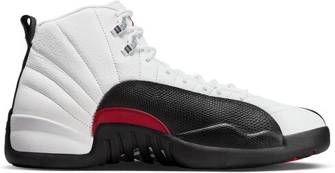 Jordan Men's 12 Retro Taxi Flip White/Gym Red-Black (CT8013 162) - 9.5 in Kuwait
