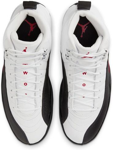 Jordan Men's 12 Retro Taxi Flip White/Gym Red-Black (CT8013 162) - 9.5 in Kuwait