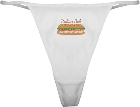 CafePress Italian Sub Classic Thong Underwear, Womens Panties in Kuwait